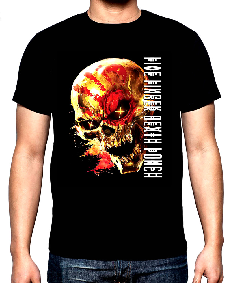 Тениски F.F.D.P., Five finger death punch,3 , мъжка тениска, 100% памук, S до 5XL