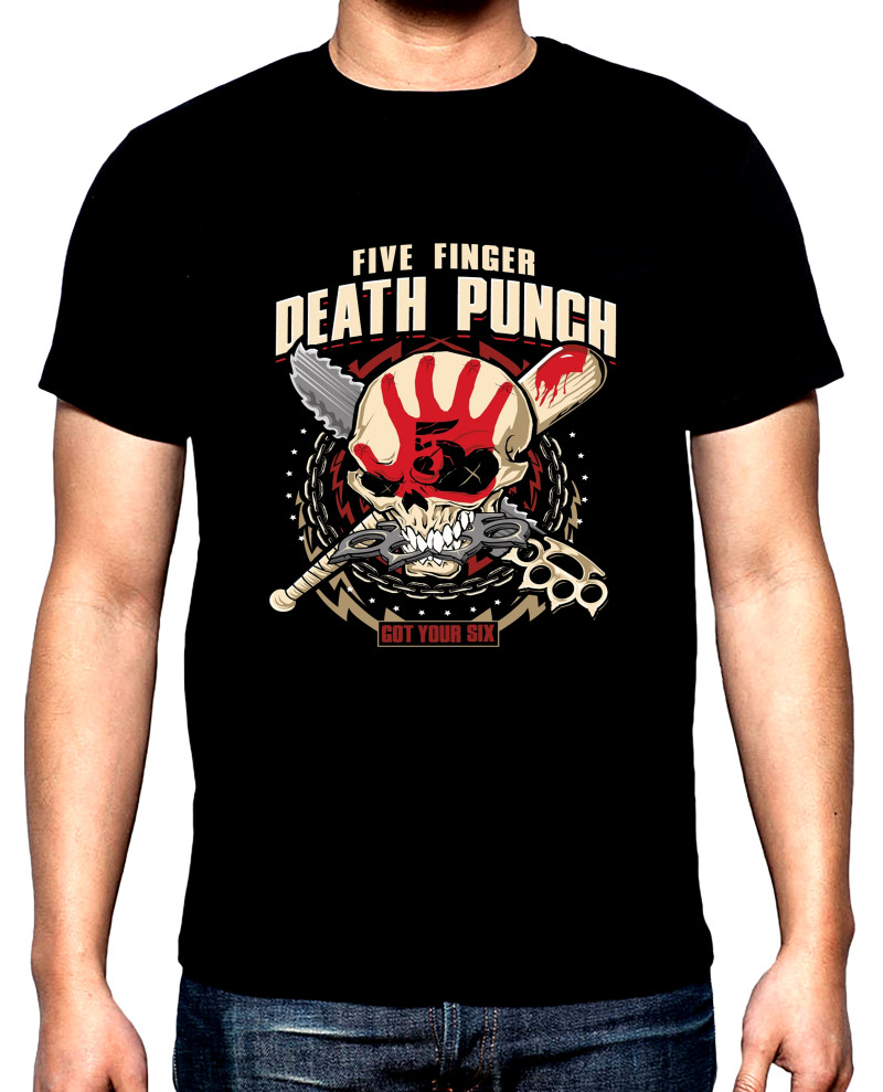 Тениски F.F.D.P., Five finger death punch,8 , мъжка тениска, 100% памук, S до 5XL