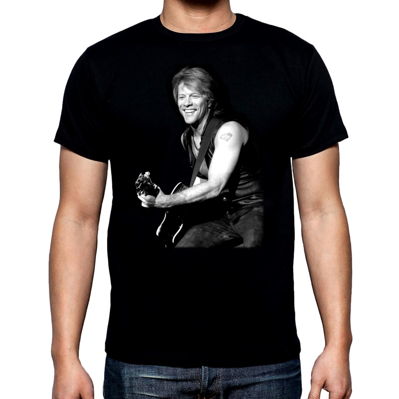 Тениски Bon Jovi, Бон Джови, мъжка тениска, 100% памук, S до 5XL