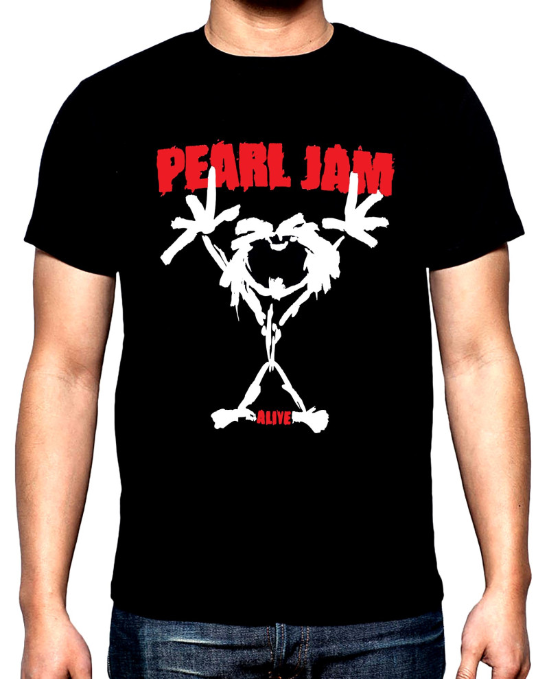 Тениски Pearl Jam, Alive, мъжка тениска, 100% памук, S до 5XL