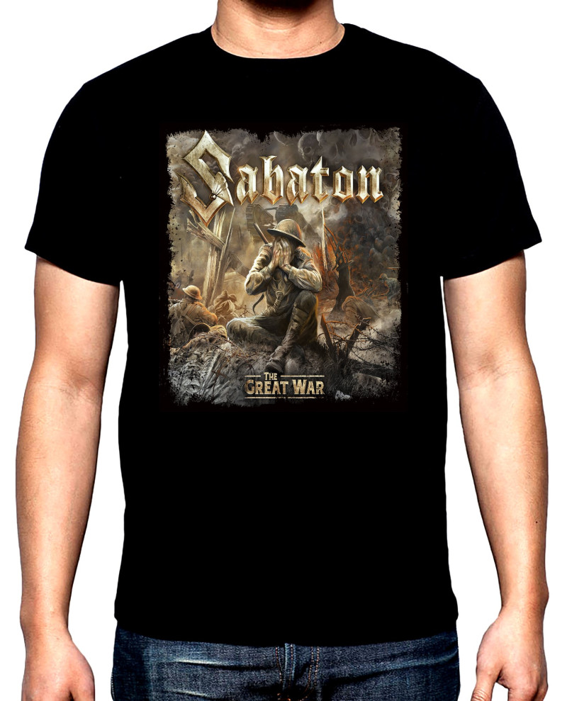 Тениски Sabaton, The Great War, Сабатон, мъжка тениска, 100% памук, S до 5XL